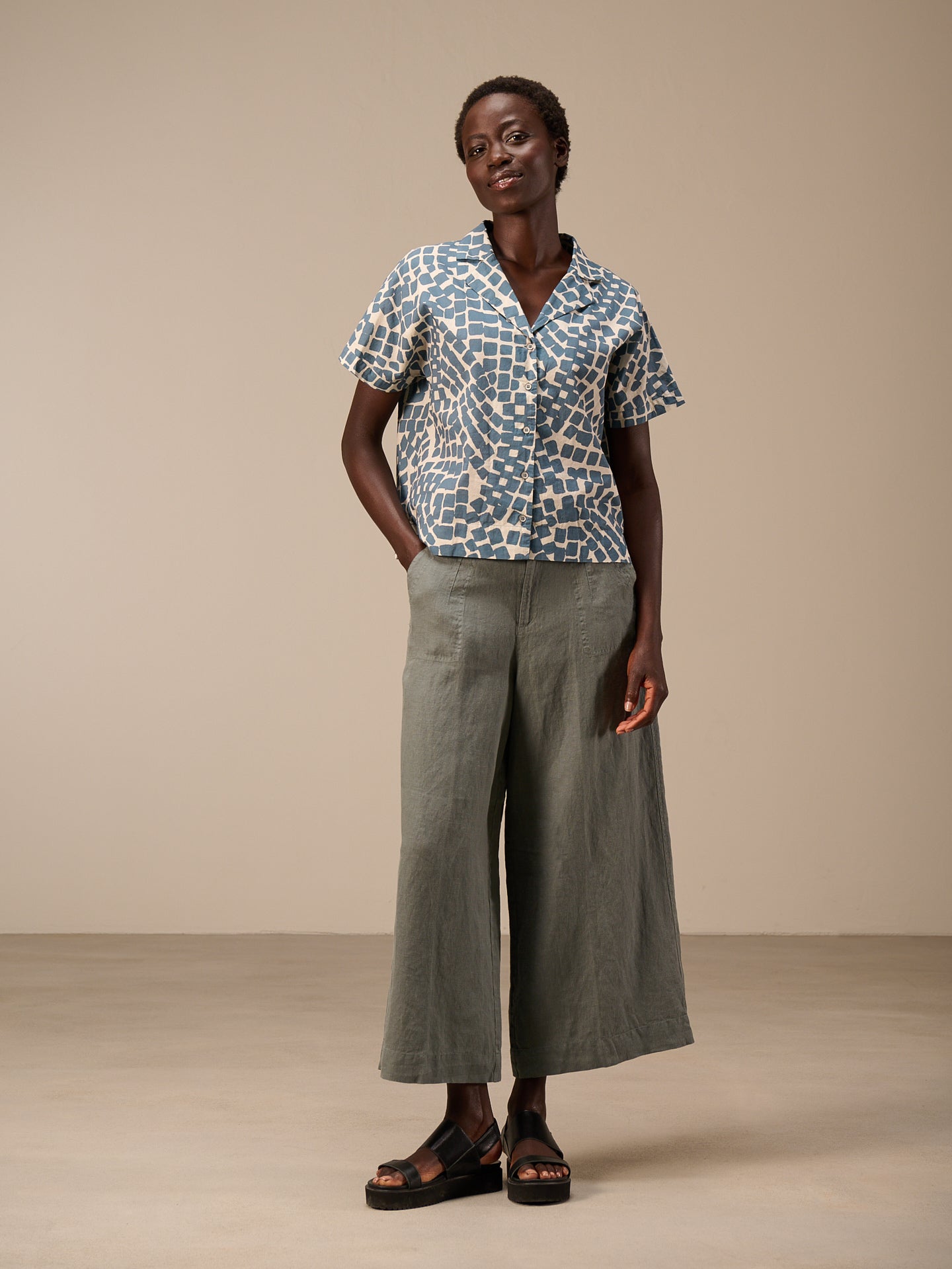 pantalon en lin