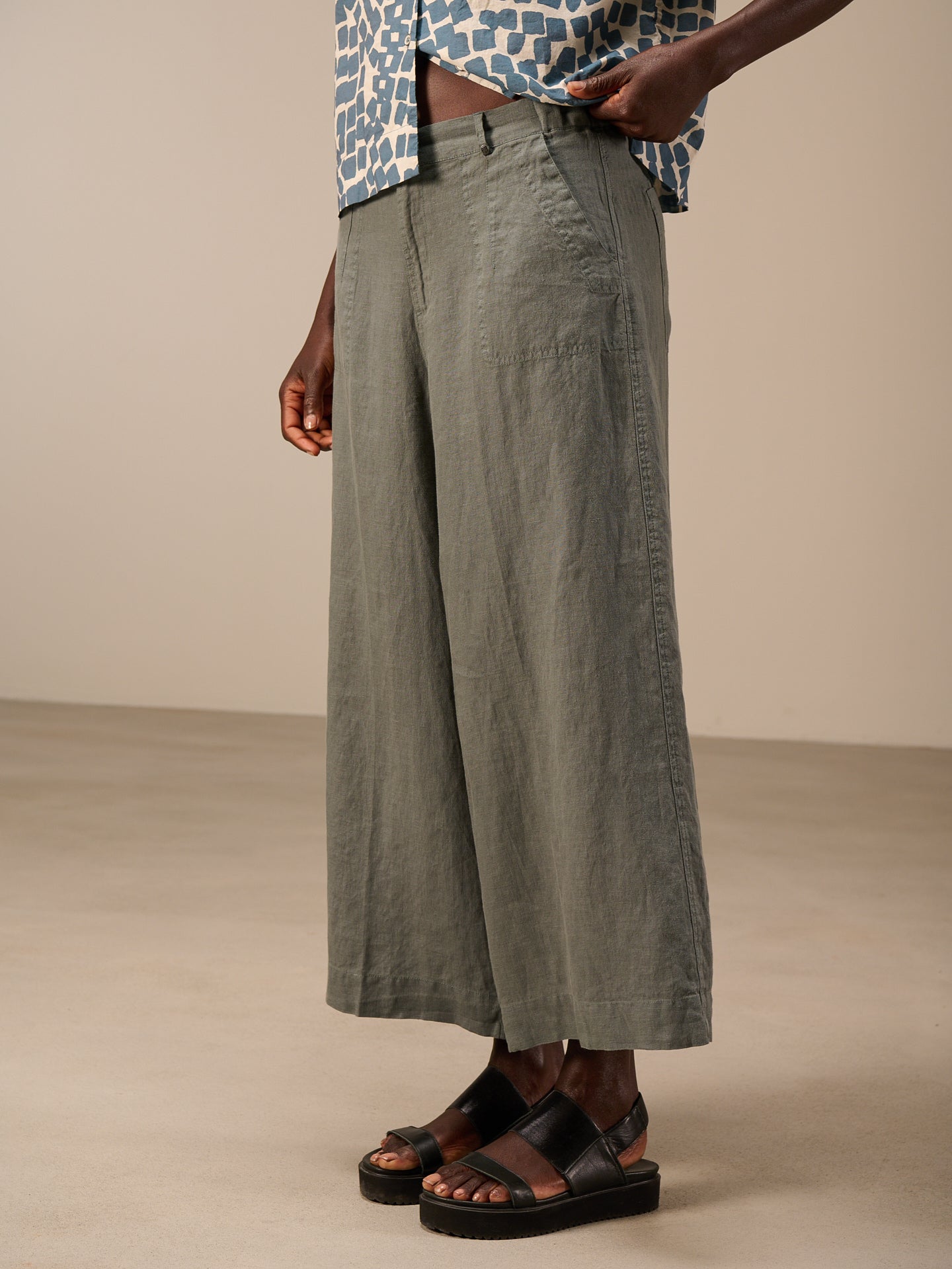 pantalon en lin