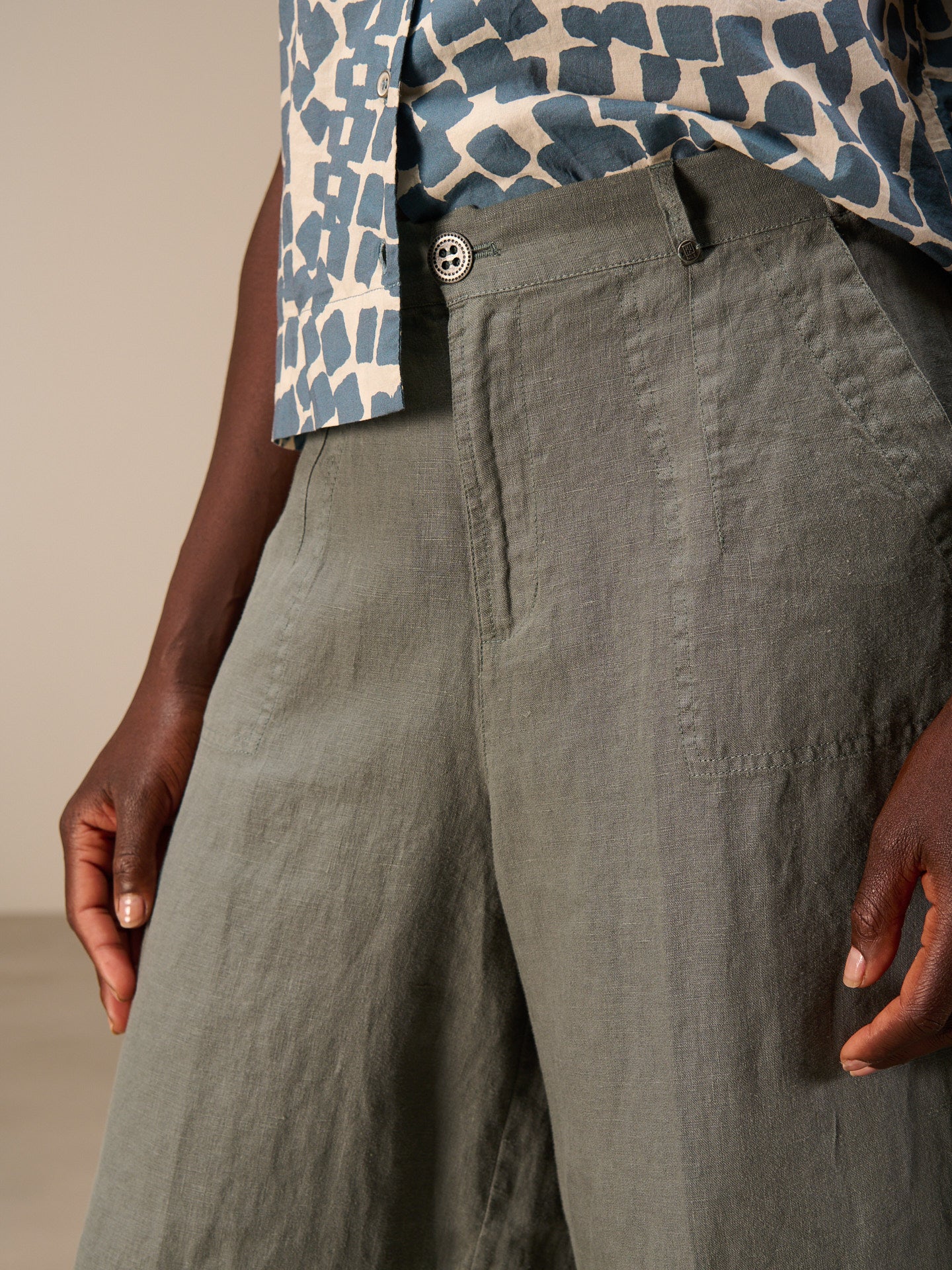 pantalon en lin