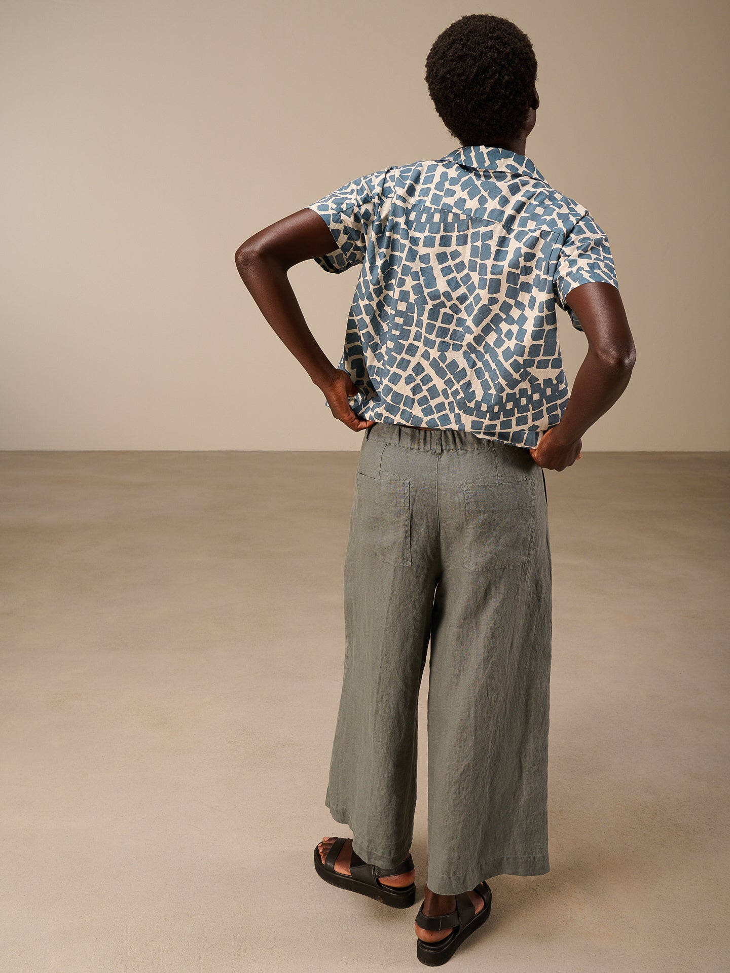 pantalon en lin