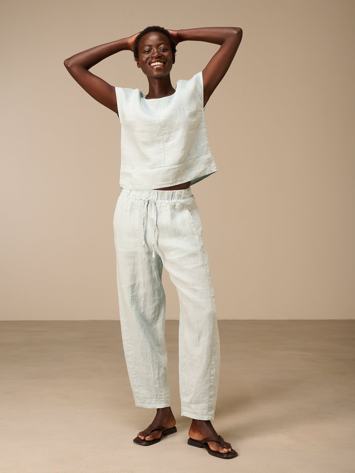 Pantaloni con cintura