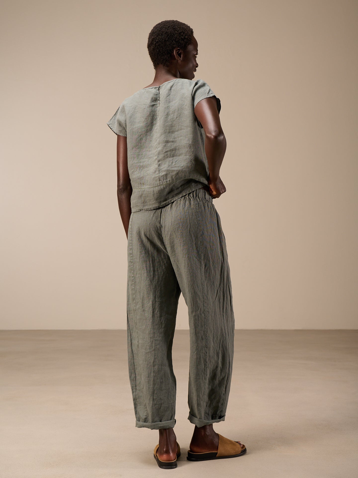 Pantaloni con cintura
