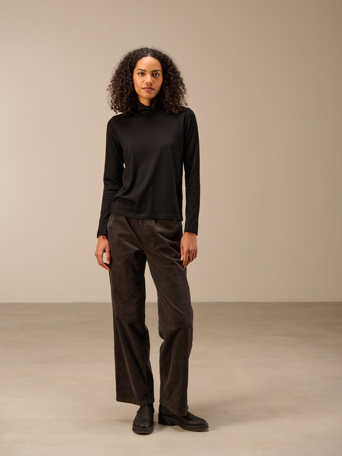 Shirt mit Rollkragen