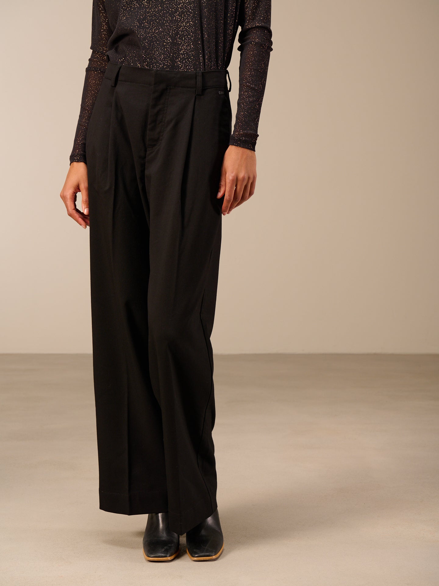 Pantaloni wide leg