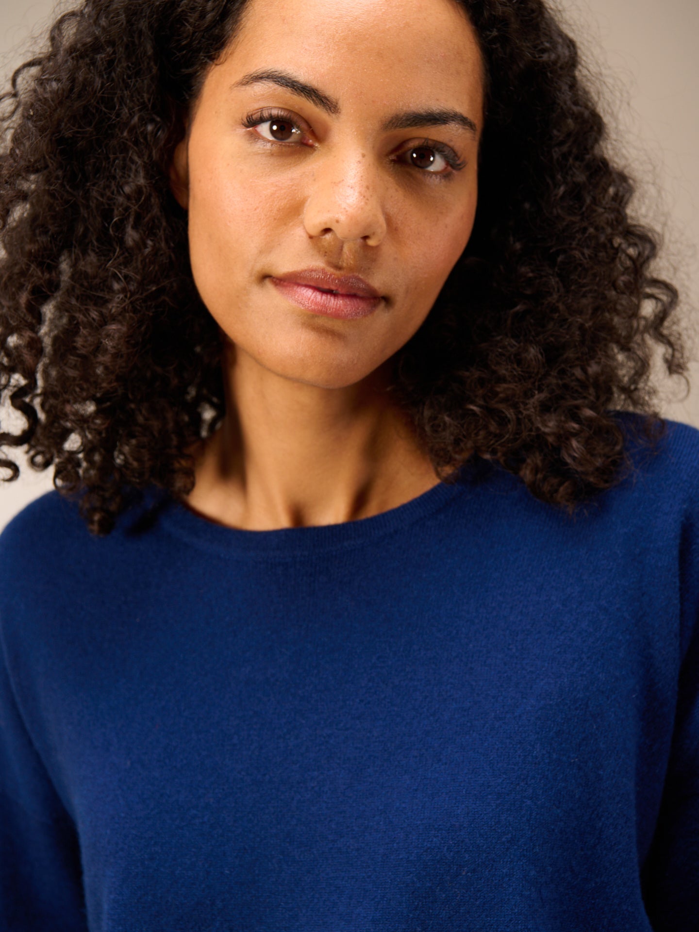 Maglione in maglia misto cachemire