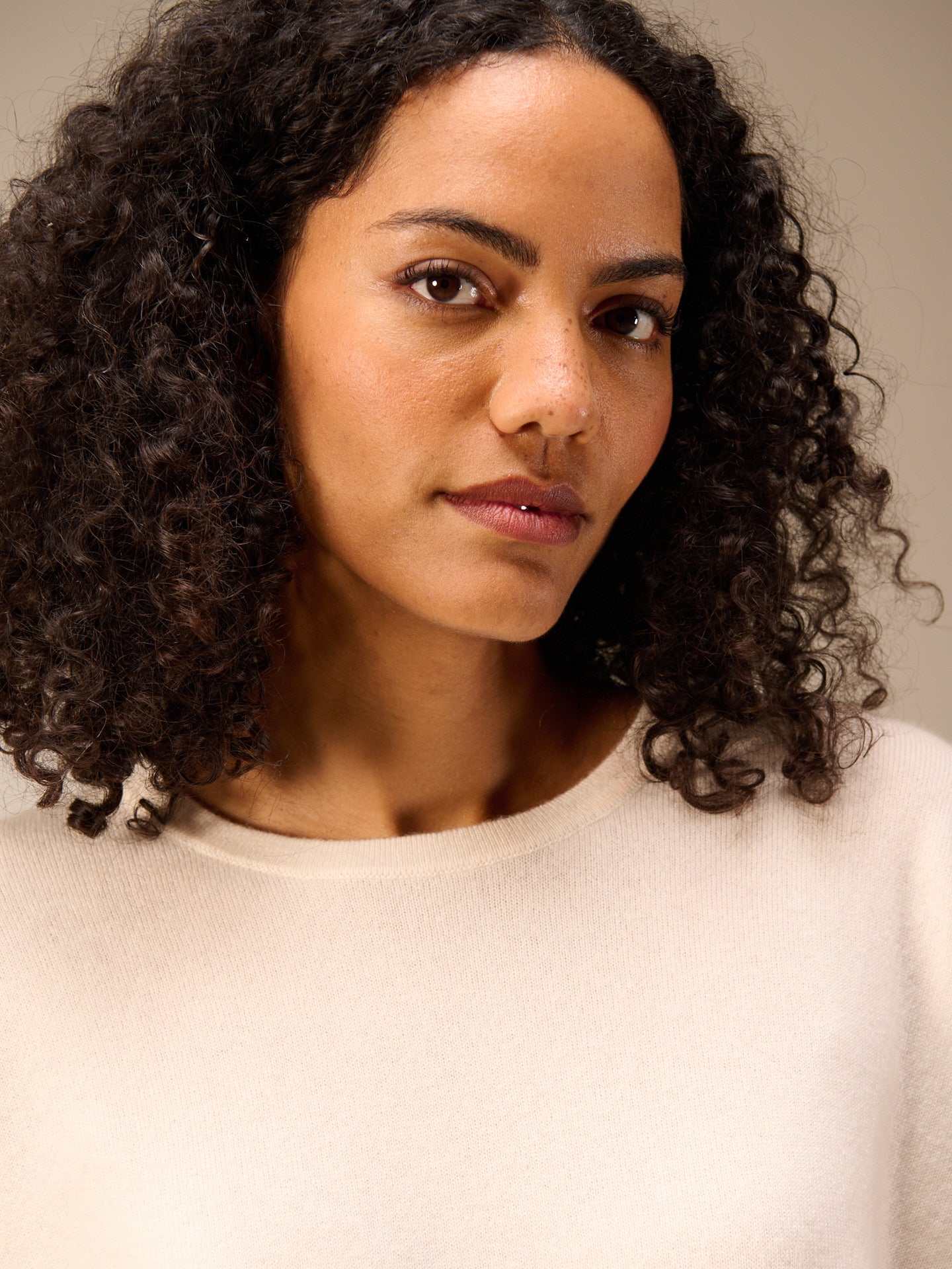 Maglione in maglia misto cachemire