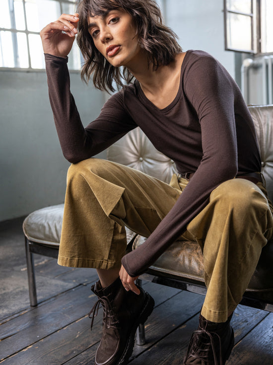 pantalon wide