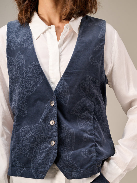 gilet boutonné