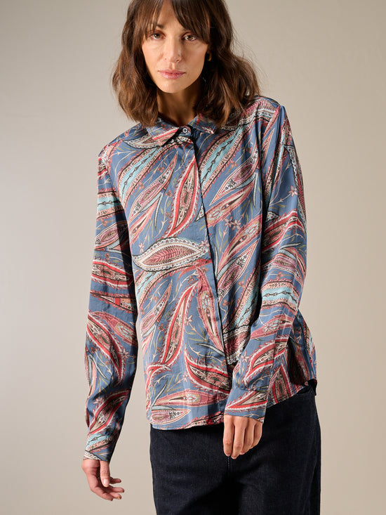 blouse à manches longues