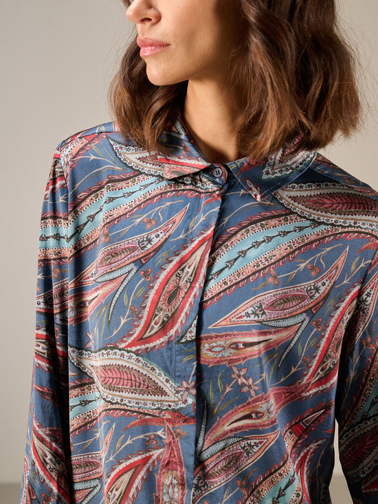blouse à manches longues