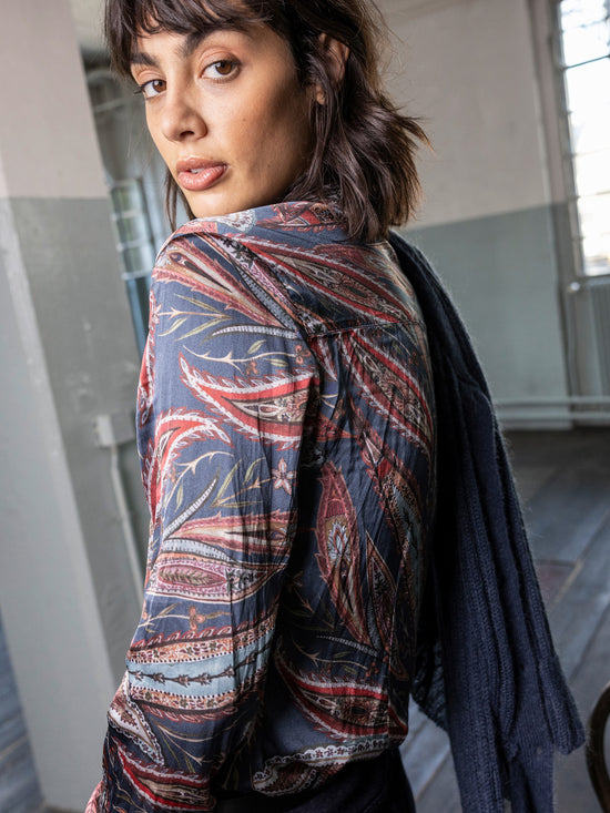 blouse à manches longues