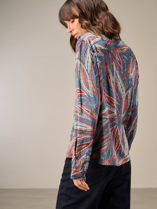 blouse à manches longues