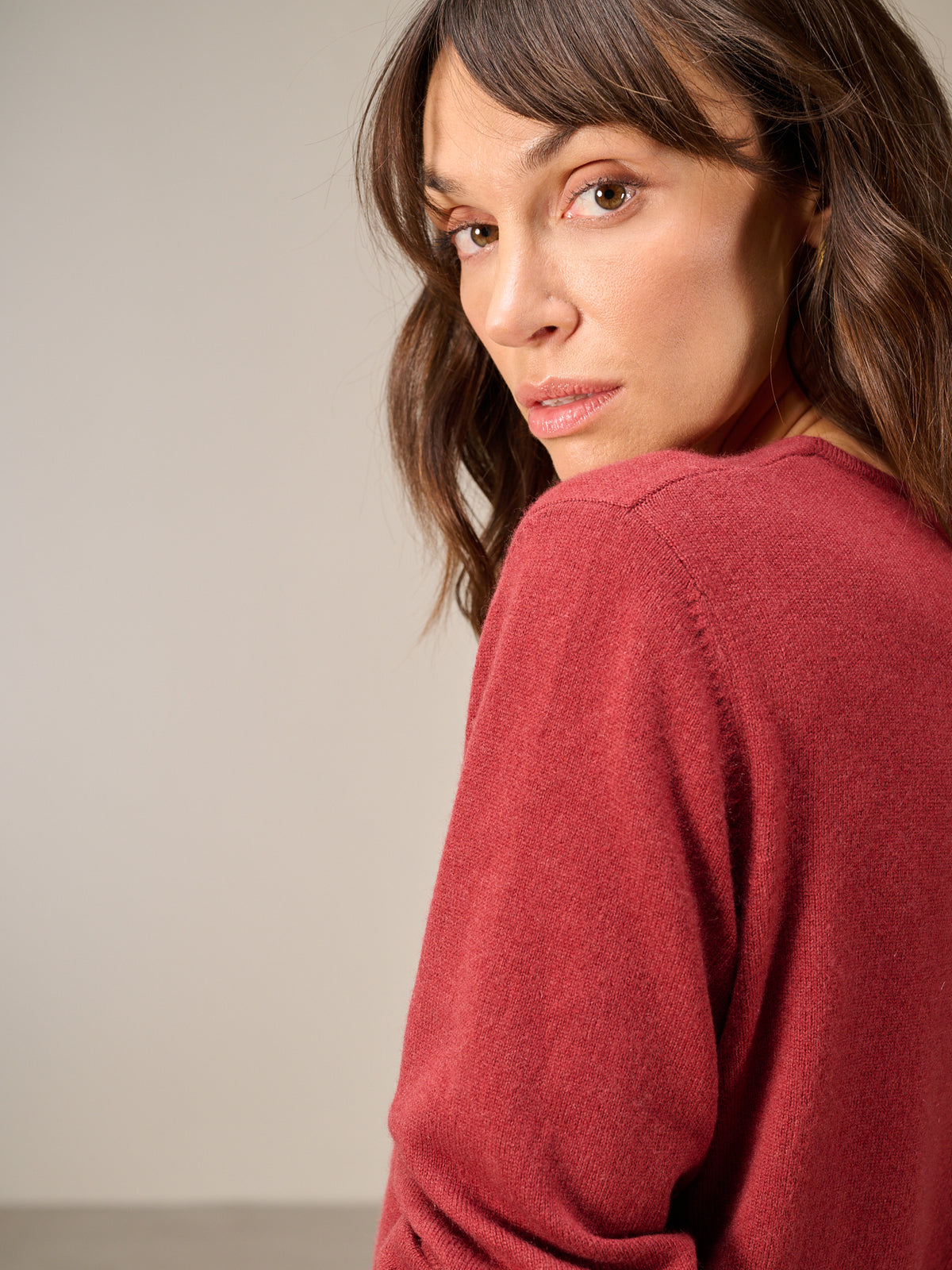 Cardigan with cashmere