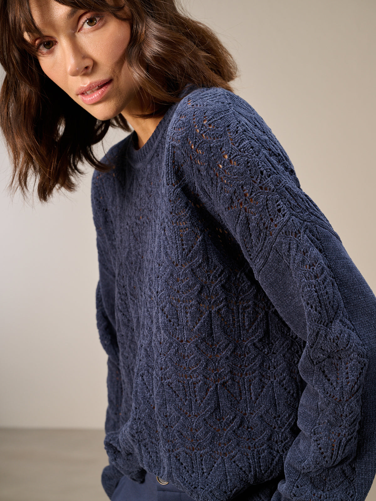 Strickpullover mit Muster