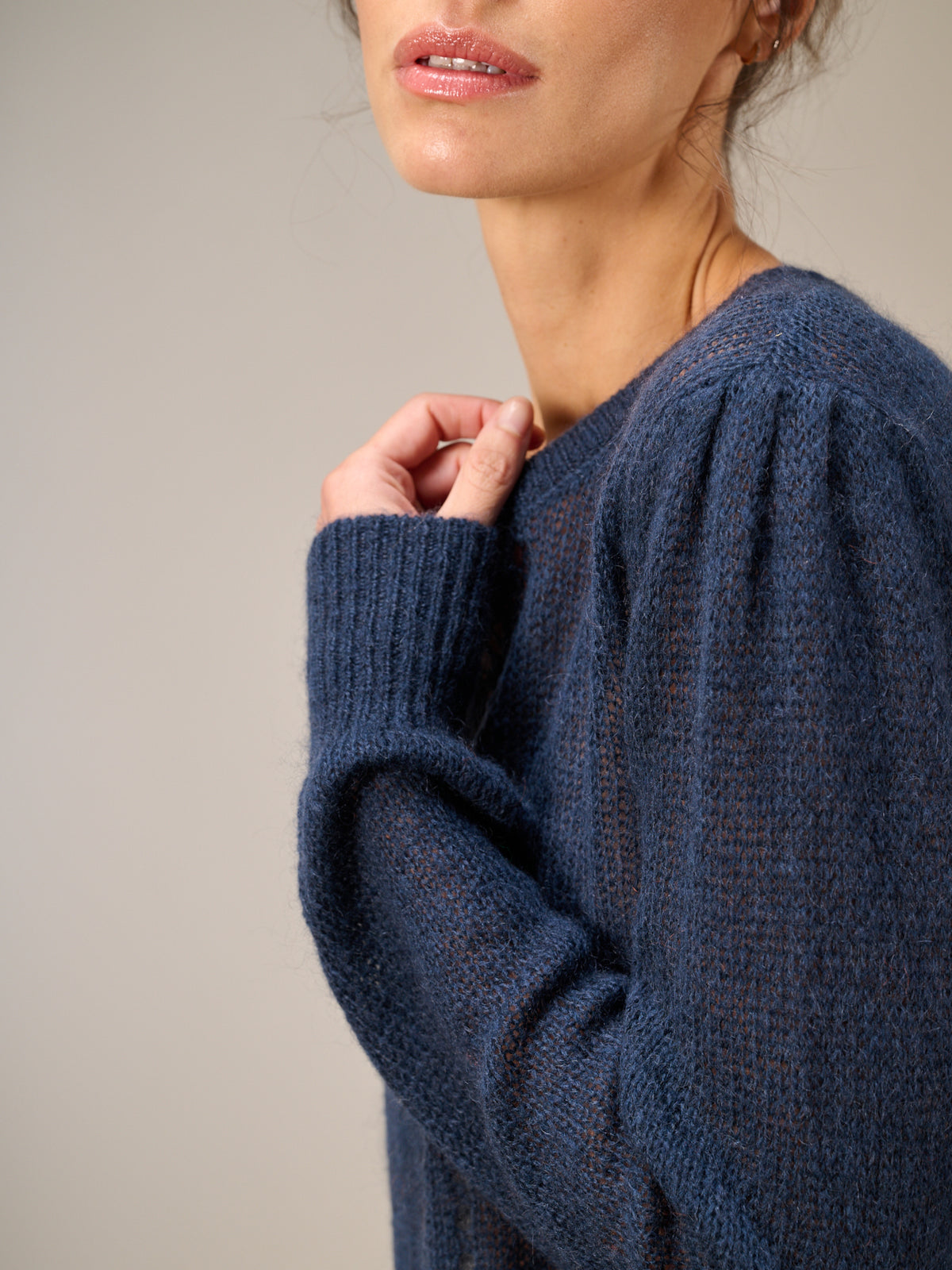 Maglione in maglia con motivo