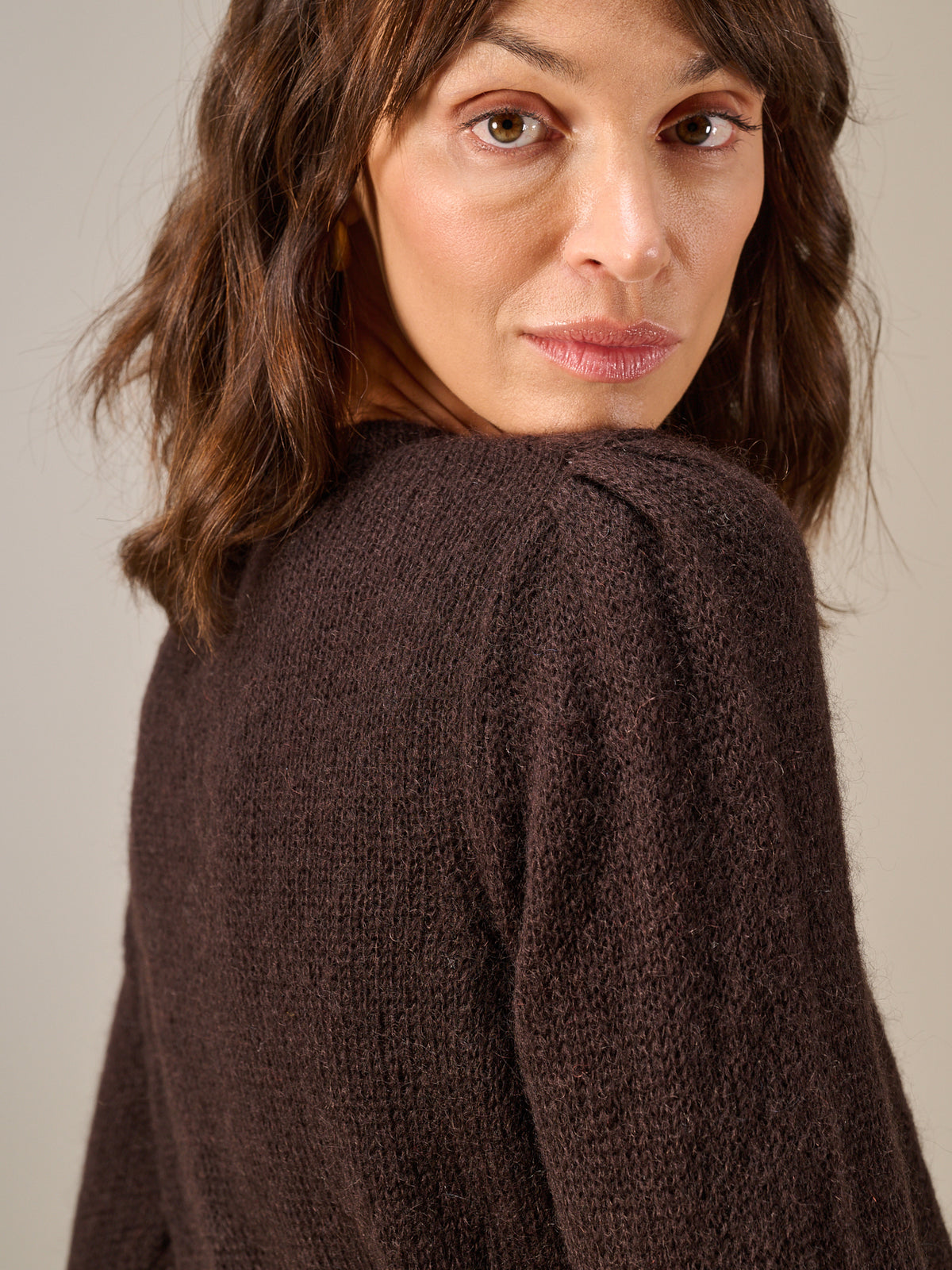 Maglione in maglia con motivo