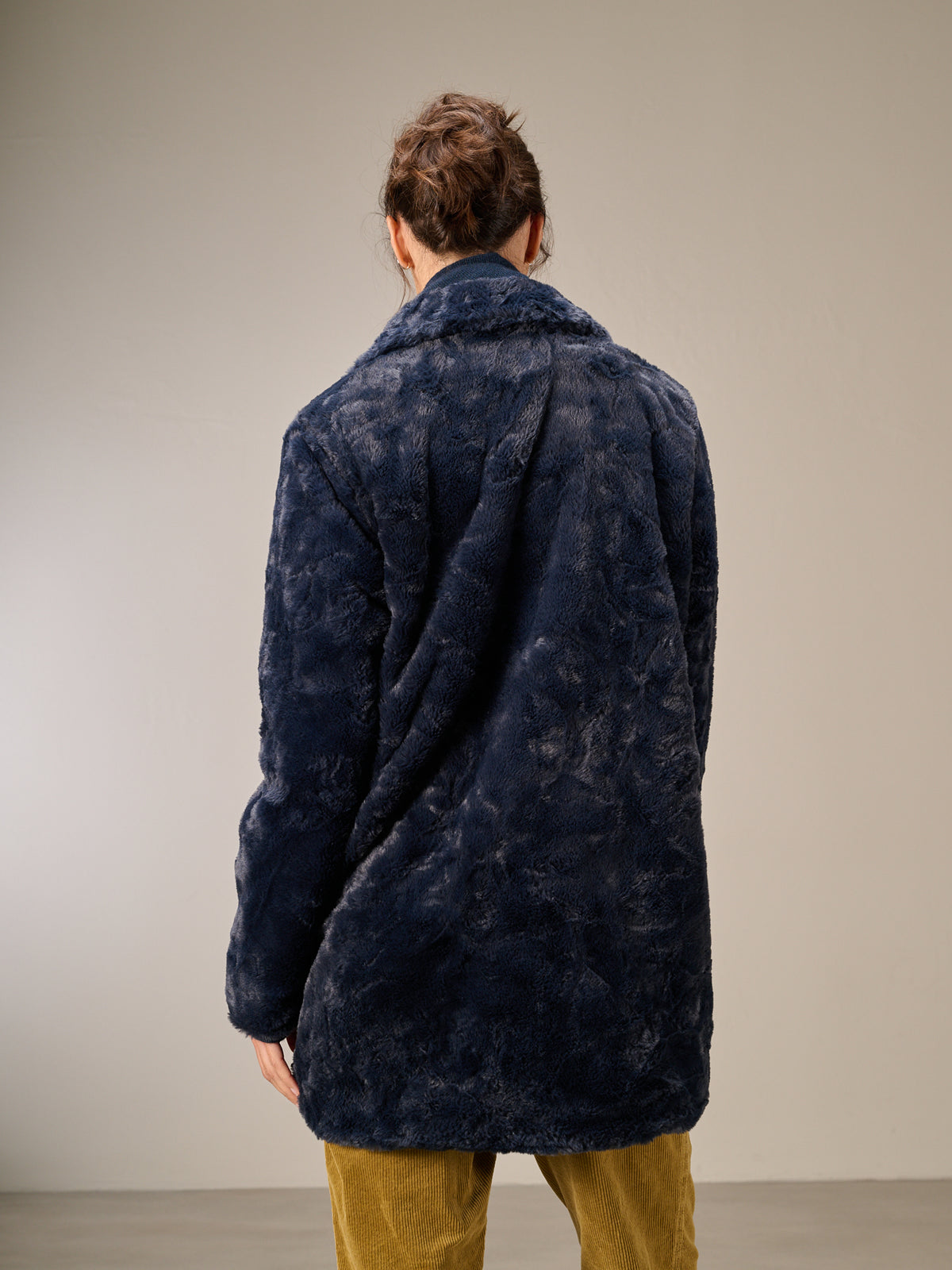 Cappotto in pelliccia sintetica