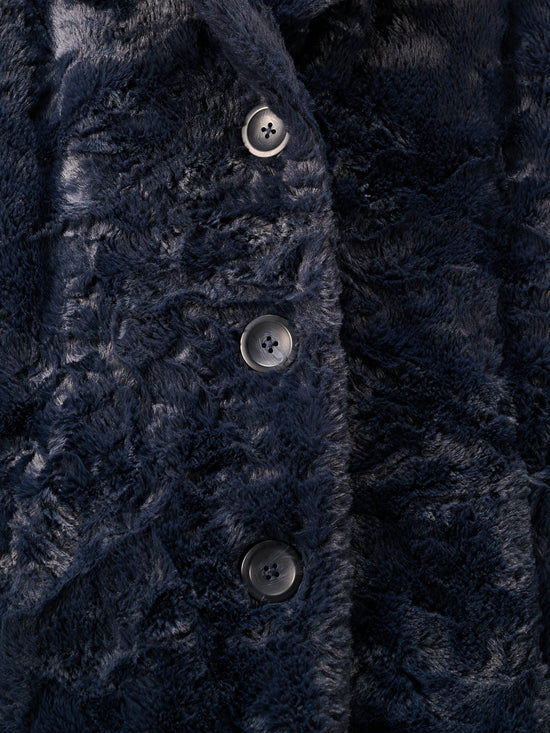 manteau en fausse fourrure