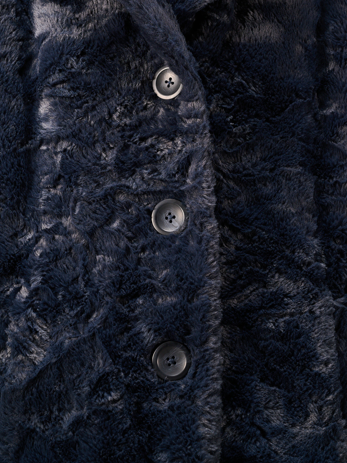 Cappotto in pelliccia sintetica