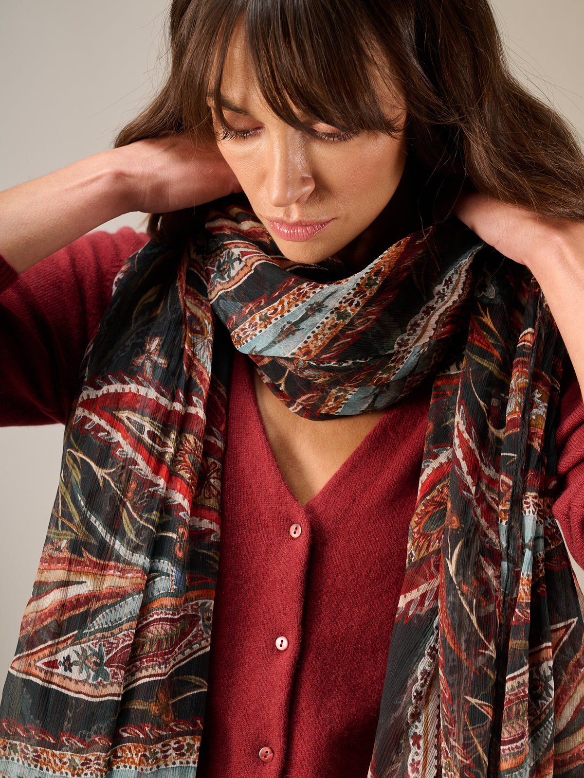 Silk scarf