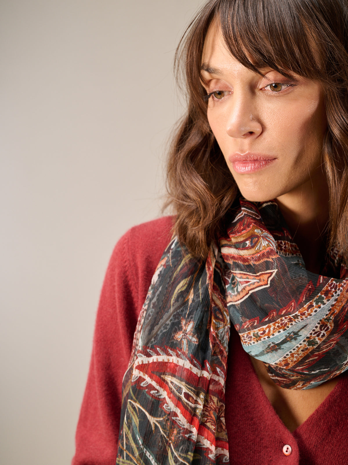 Silk scarf