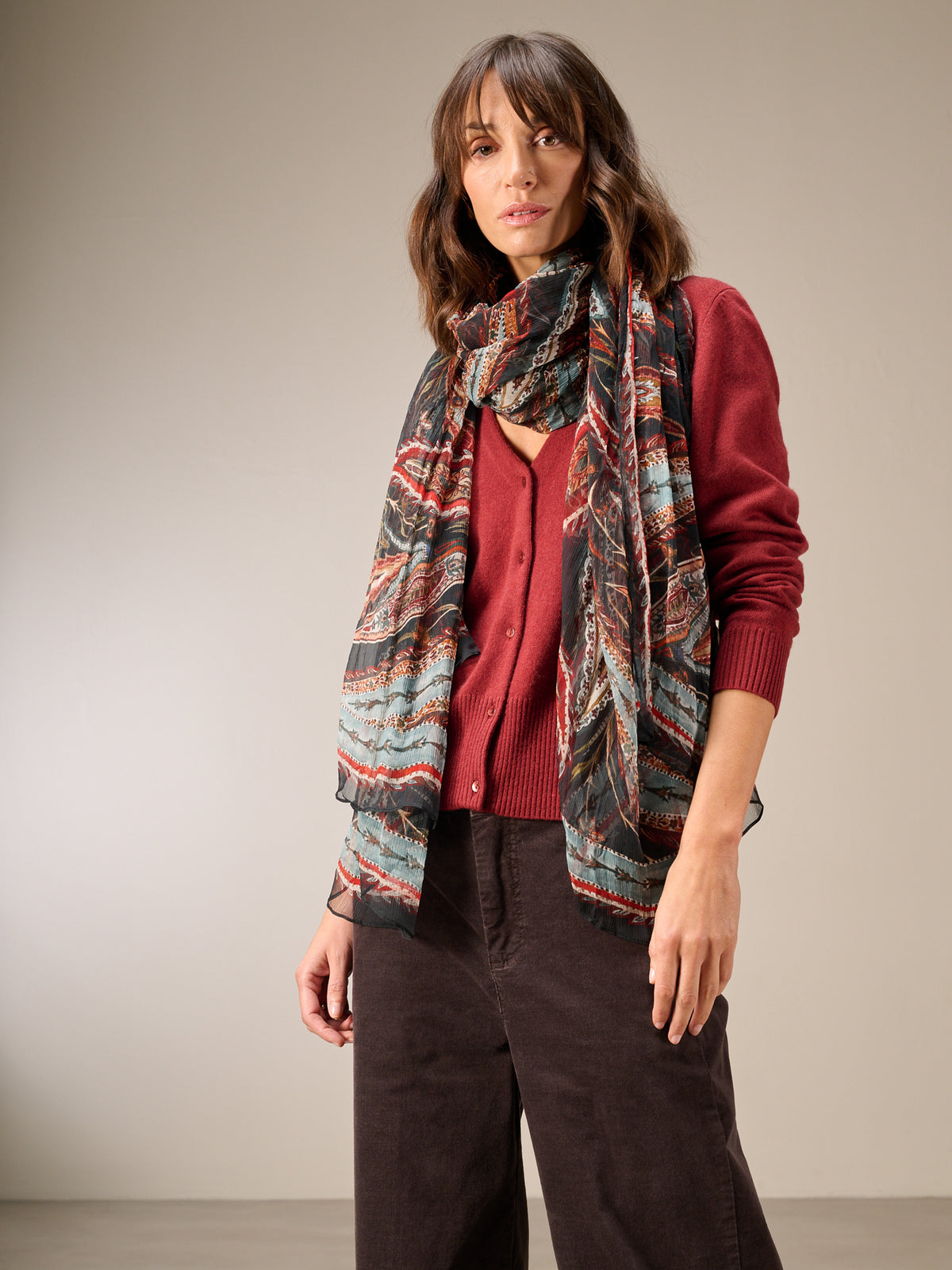 Silk scarf
