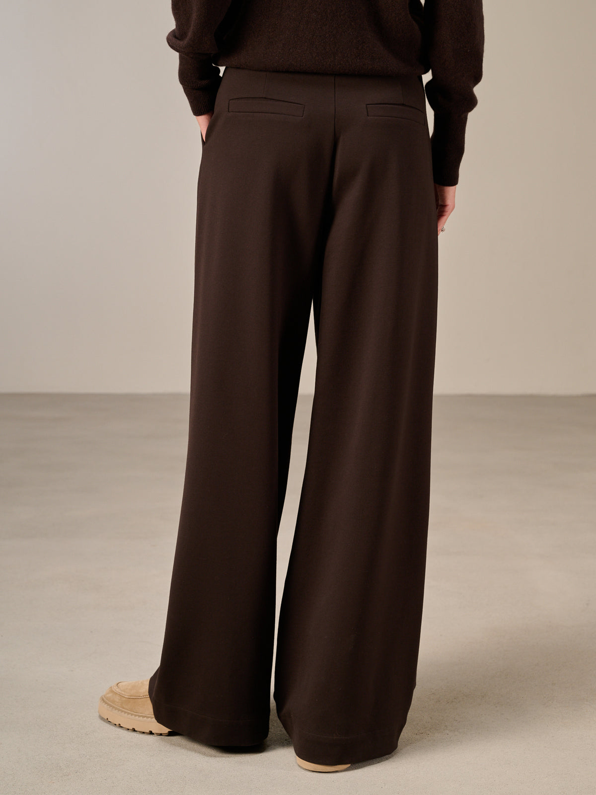 Hose mit weitem Bein