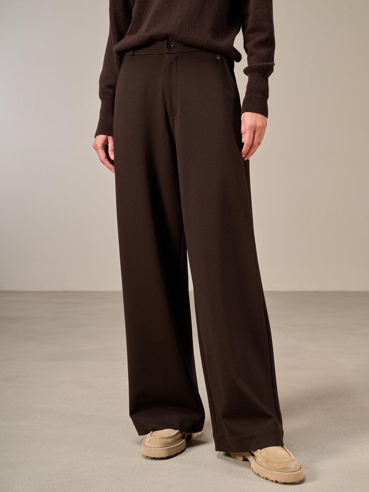 Hose mit weitem Bein