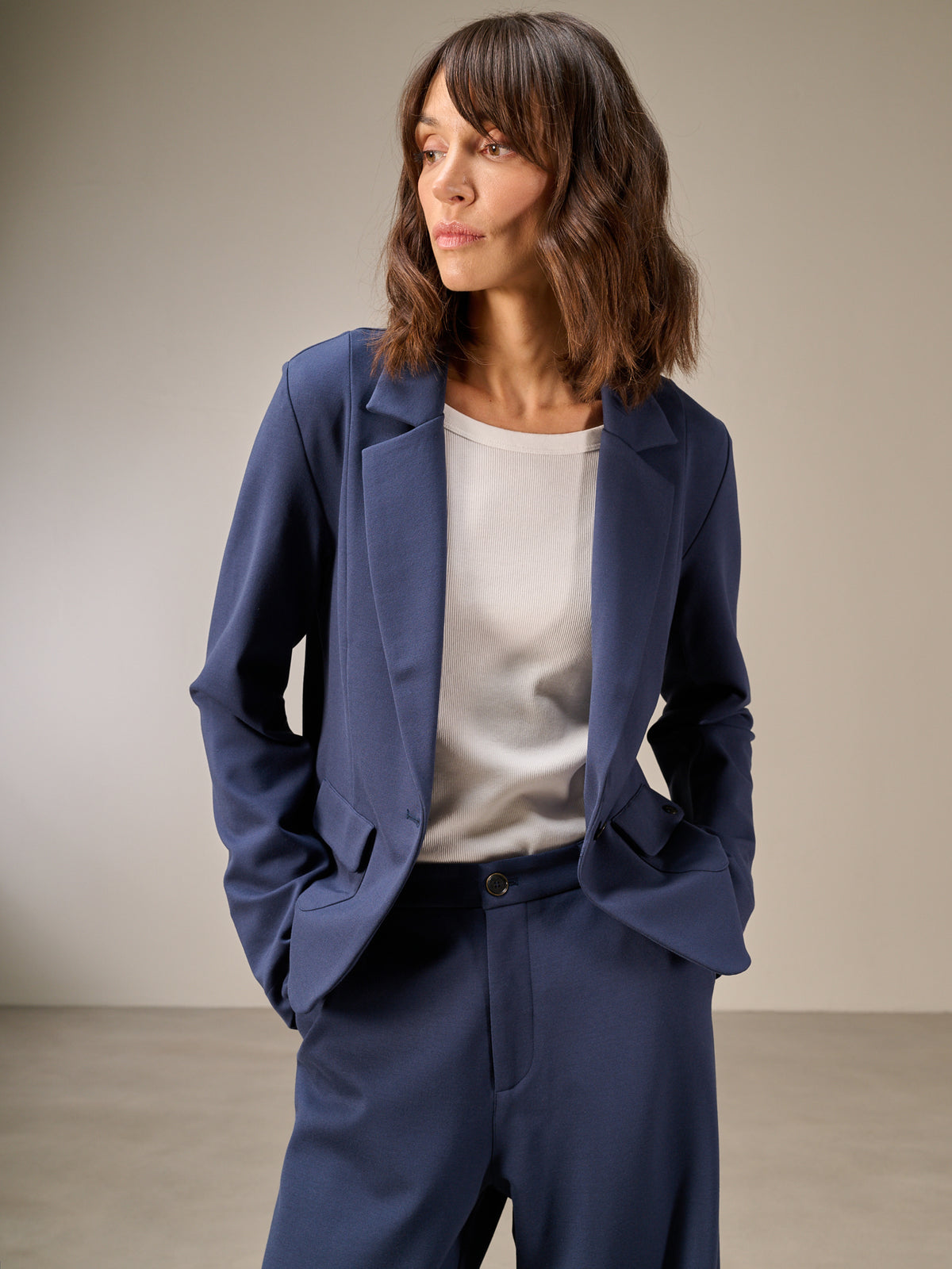 Jersey blazer