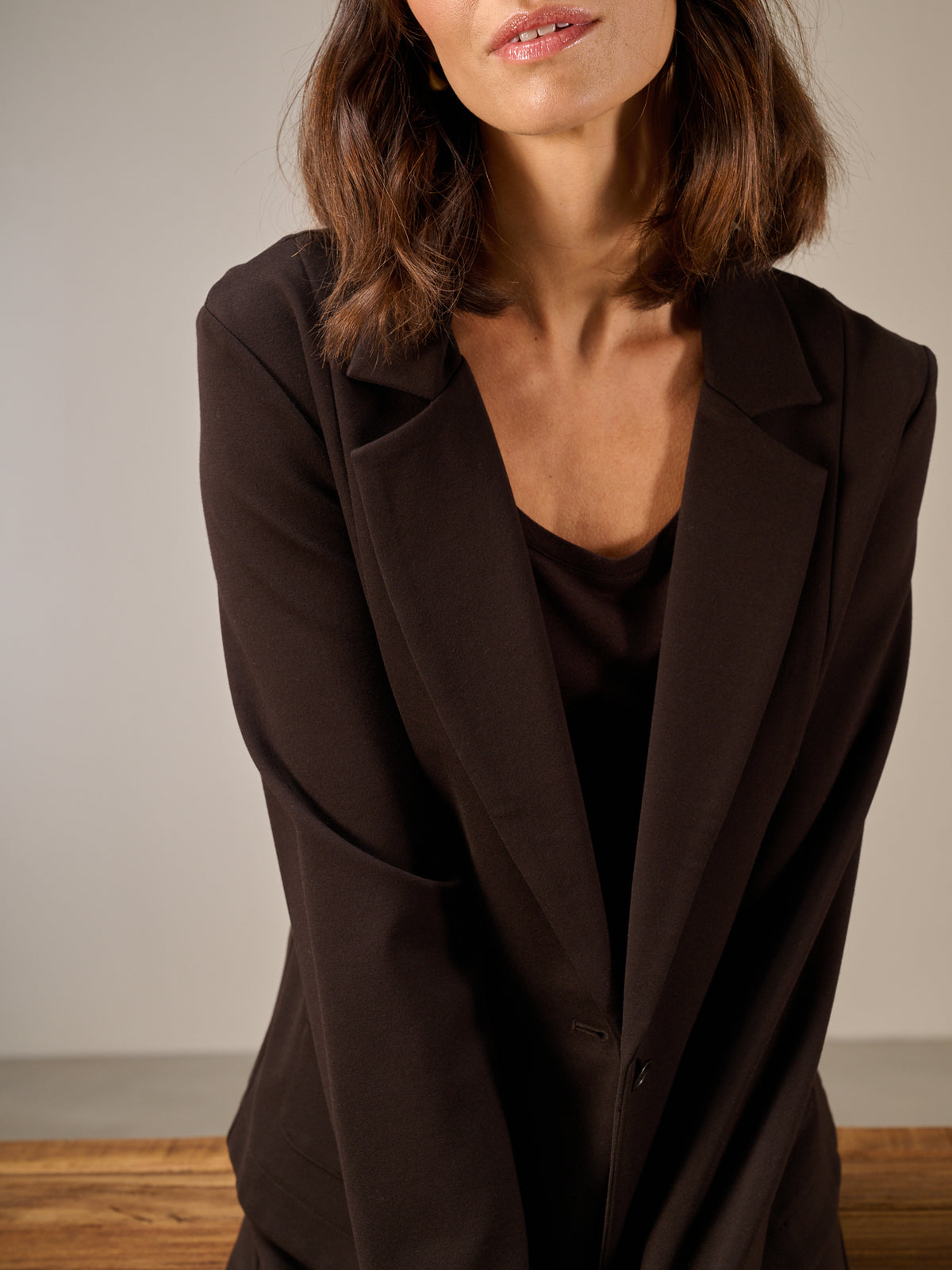 Jersey blazer